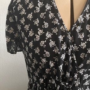 Christy Dawn Block Print Dress Small